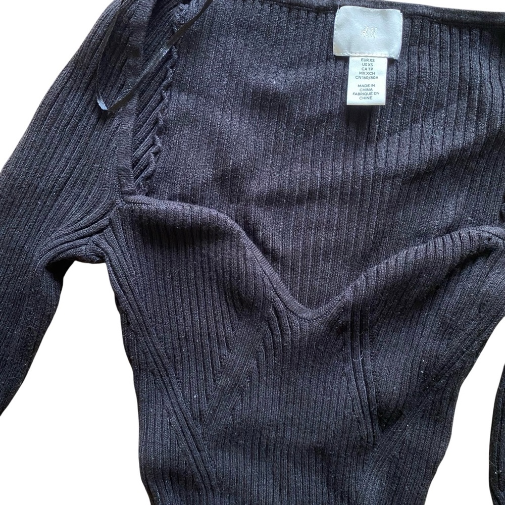 H&M Rib Knit Sweater - XS - Picture 3 of 4
